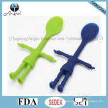 New Style Kids Silicone Scoop Silicone Spoon for Children Sk28